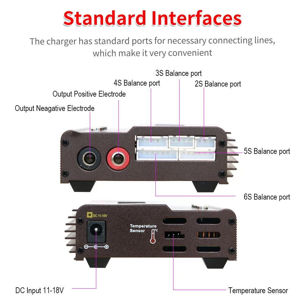 iMAX B6 V3 80W 6A Battery Charger LiHv Lipo NiMh Li-ion Ni-Cd Digital RC Charger Lipro Balance Charger Discharger 12V 5A Adapter